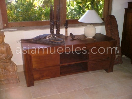 mesas tv asiaticas coloniales