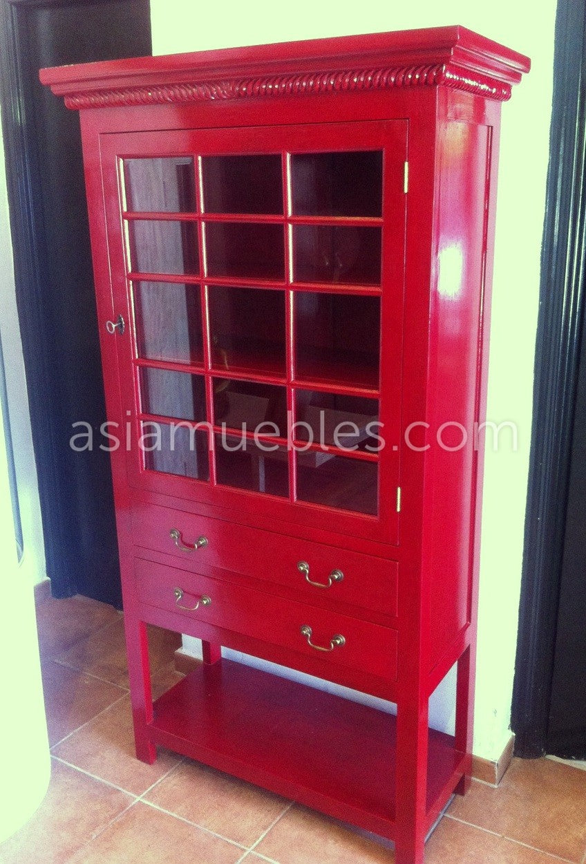 vitrinas asiaticas coloniales