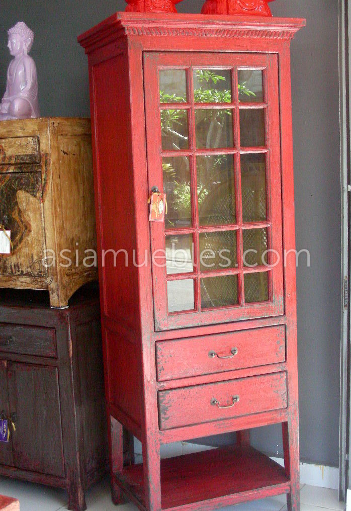 vitrinas asiaticas coloniales