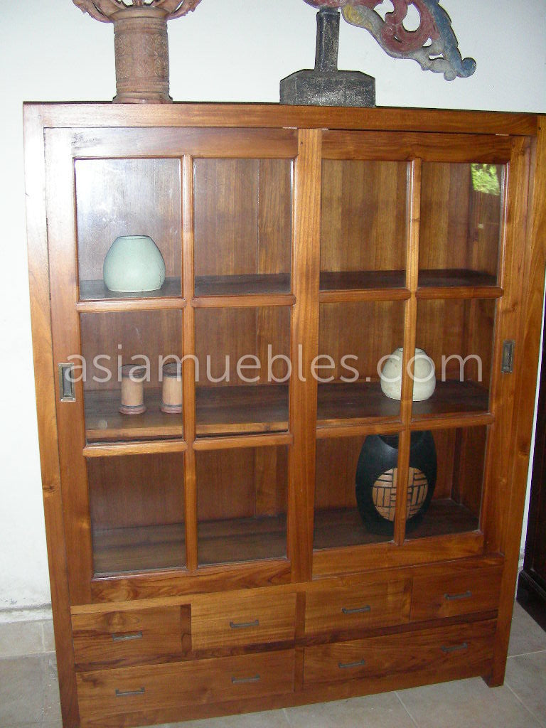 vitrinas asiaticas coloniales