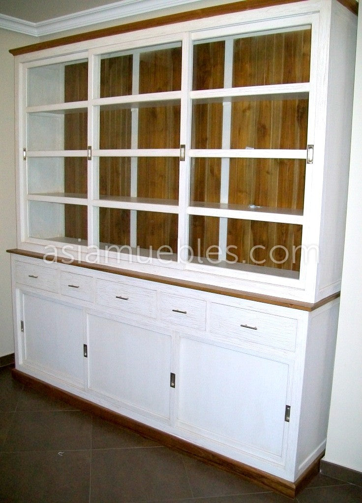 vitrinas asiaticas coloniales