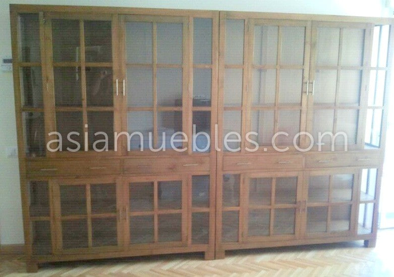 vitrinas asiaticas coloniales