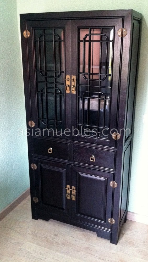 vitrinas asiaticas coloniales