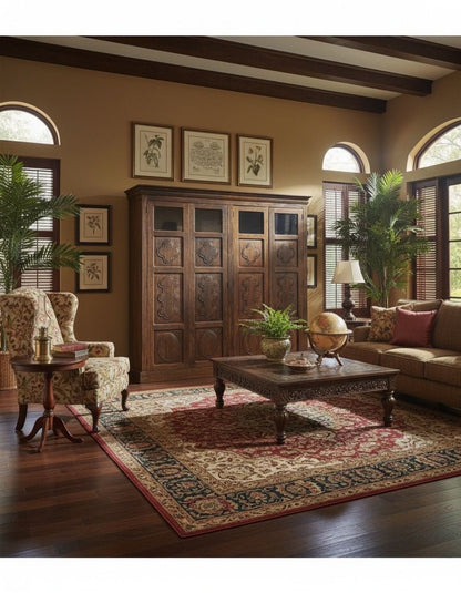 Armario indio tallado AM20051419