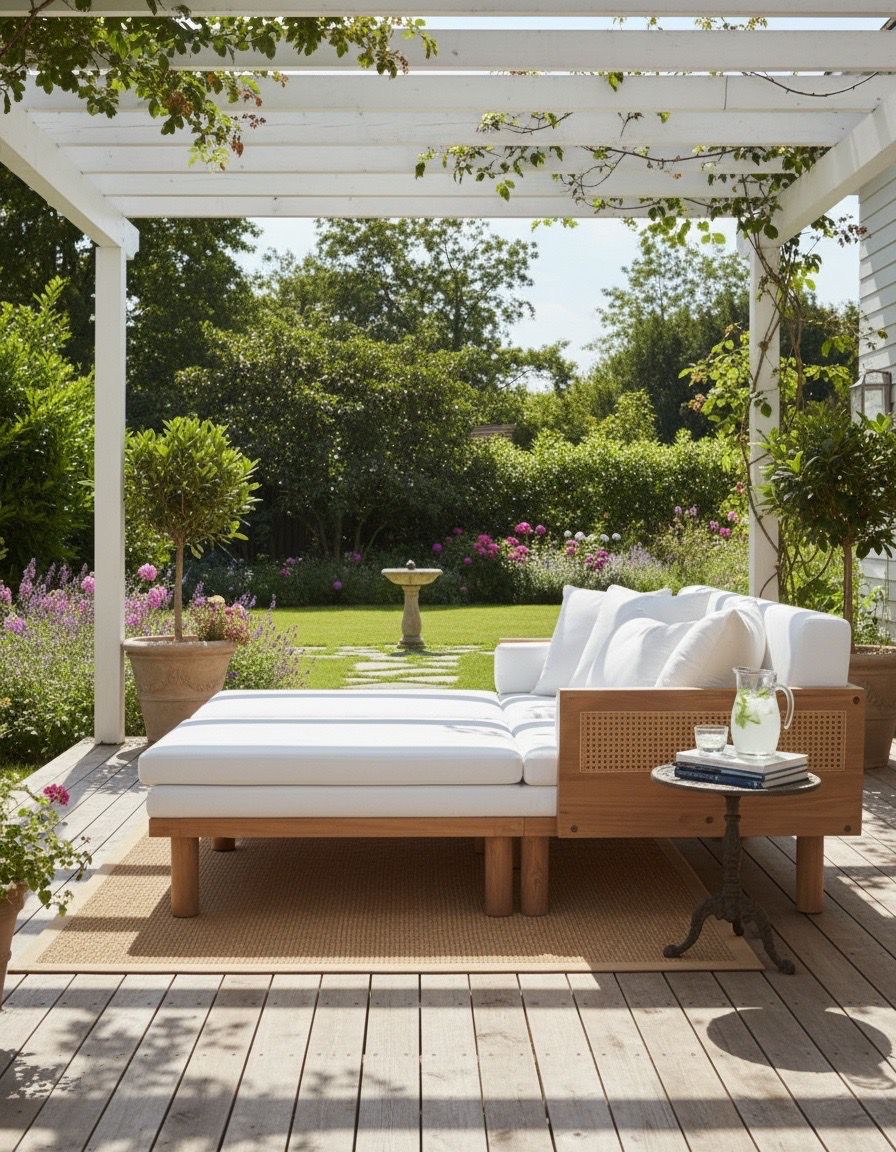 sofá cama colonial  a medida AM070625