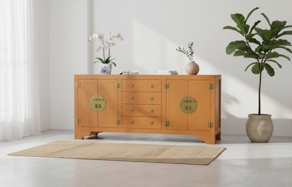 Aparador asiático a medida teca AM59/91