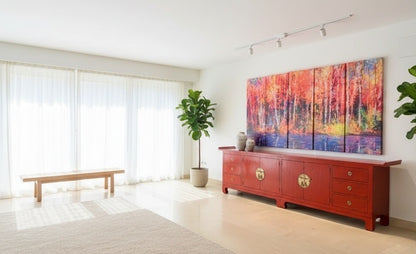 Aparador a medida en madera de teca AM-14155