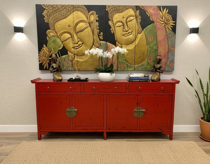 Aparador a medida en madera de teca AM-14155