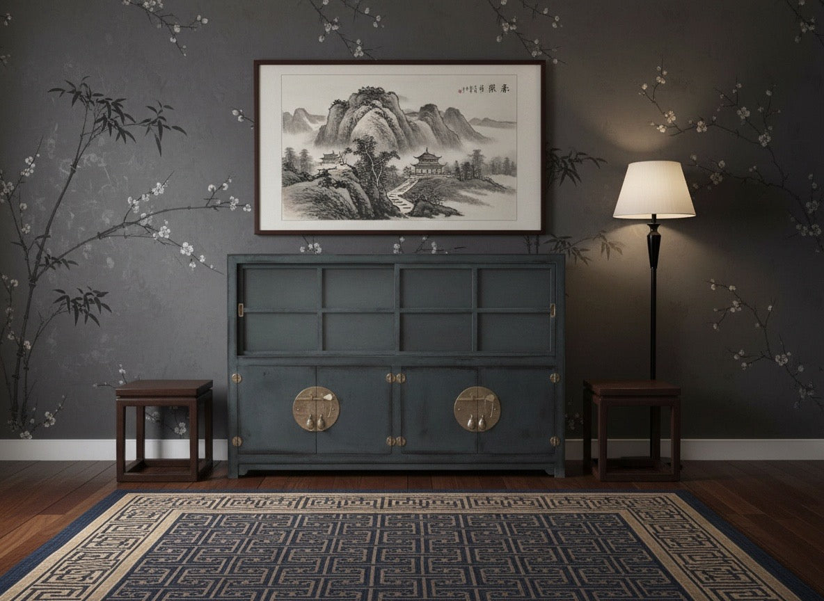 Aparador colonial asiático a medida 1612251