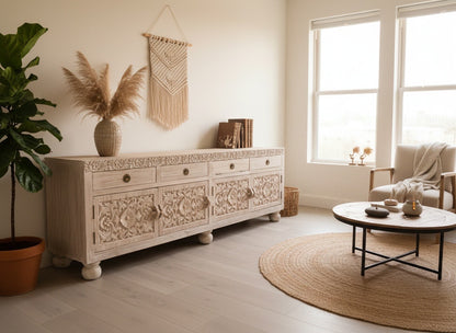 Aparador a medida estilo asiático-colonial - AM-21555