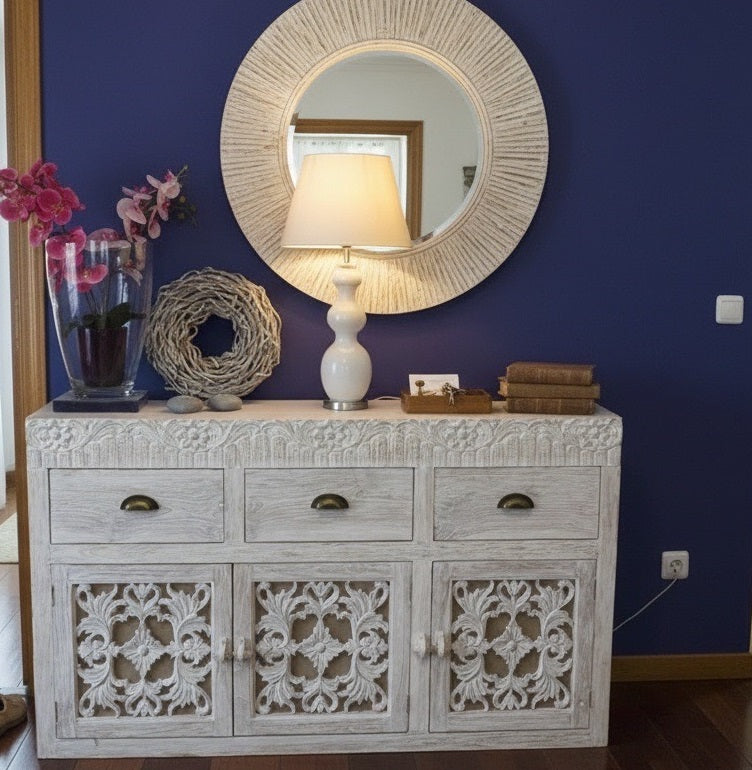 Aparador a medida estilo asiático-colonial - AM-21555