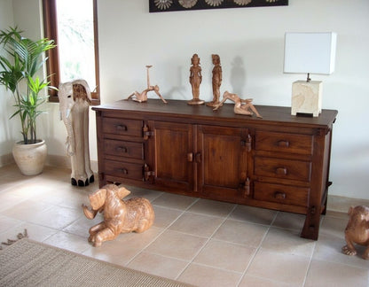 Aparador colonial asiático a medida teca AM80/91