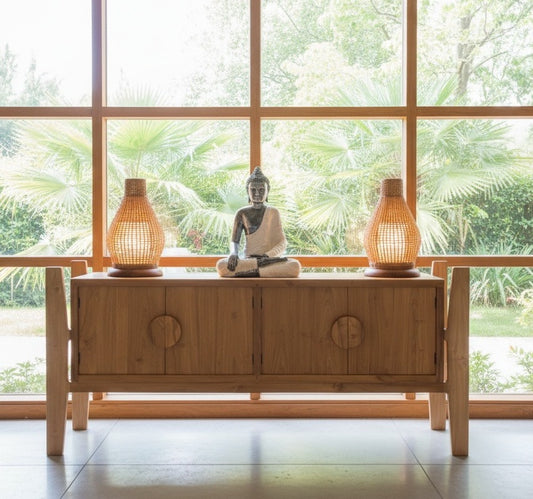 Aparador colonial a medida  asiático AM260925