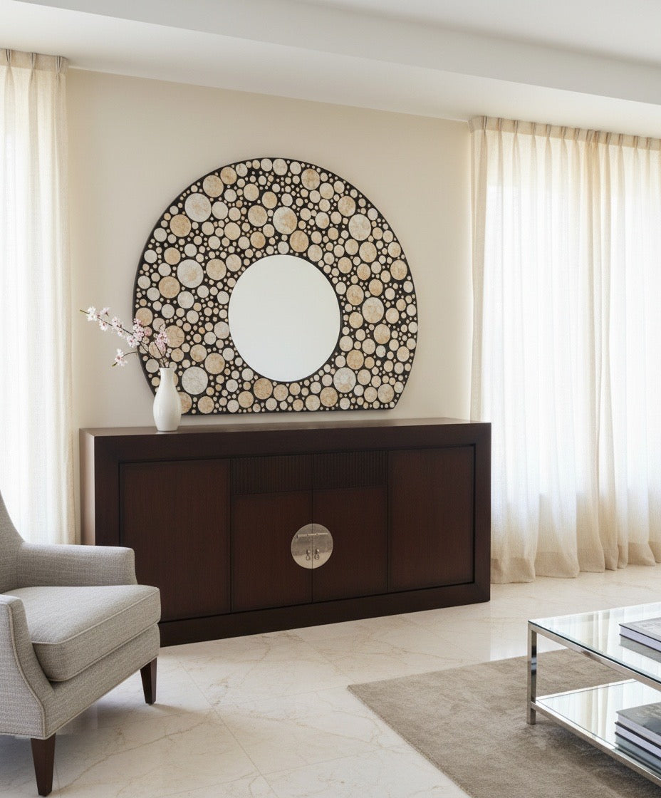 Aparador a medida en madera de teca estilo oriental AM202109281417