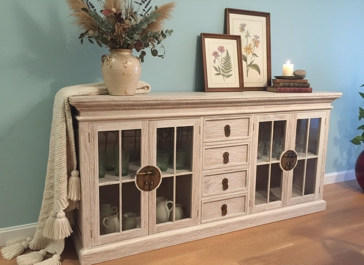 Aparador colonial asiático a medida 32/91