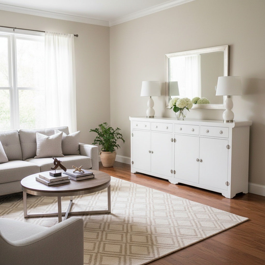 Aparador colonial asiático a medida teca AM20/91