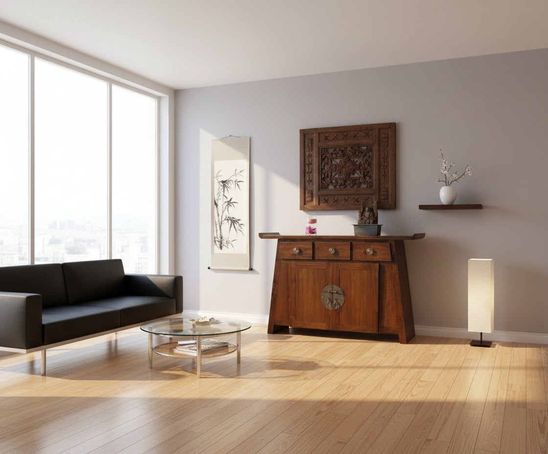 Aparador colonial asiático a medida 50/91