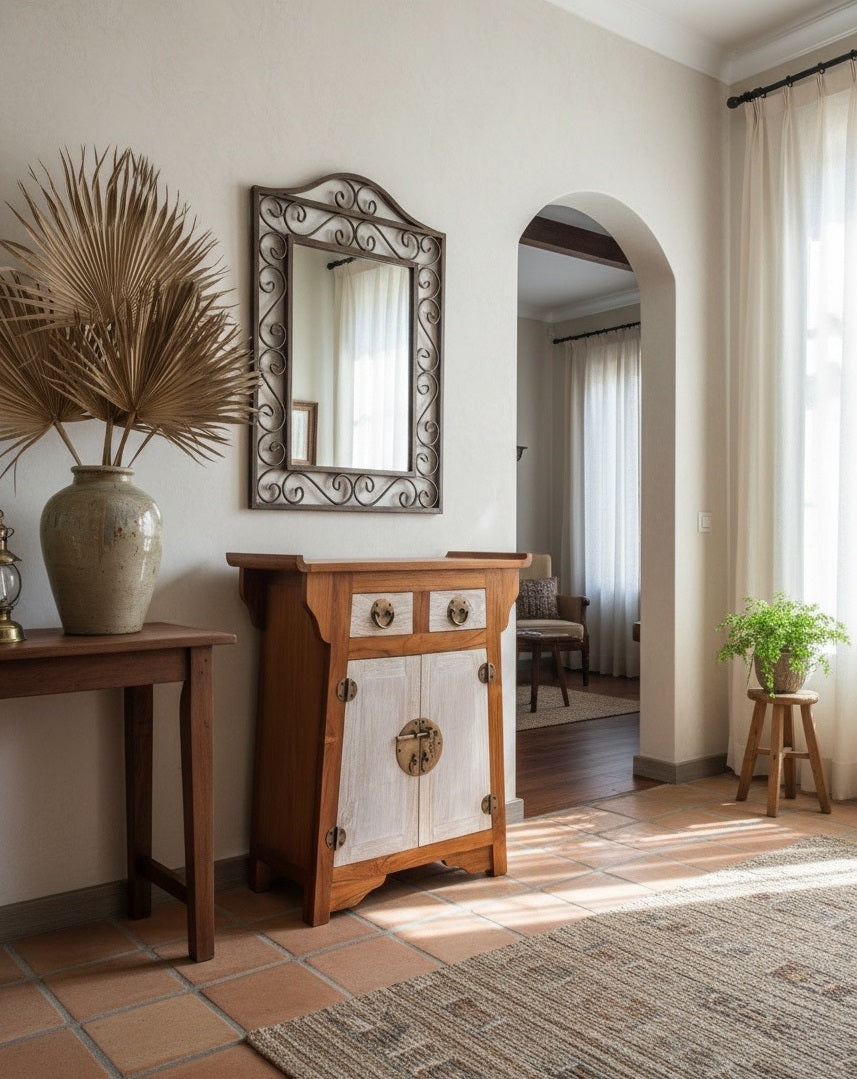 Mueble Aparador teca a medida estilo oriental AM202208041844