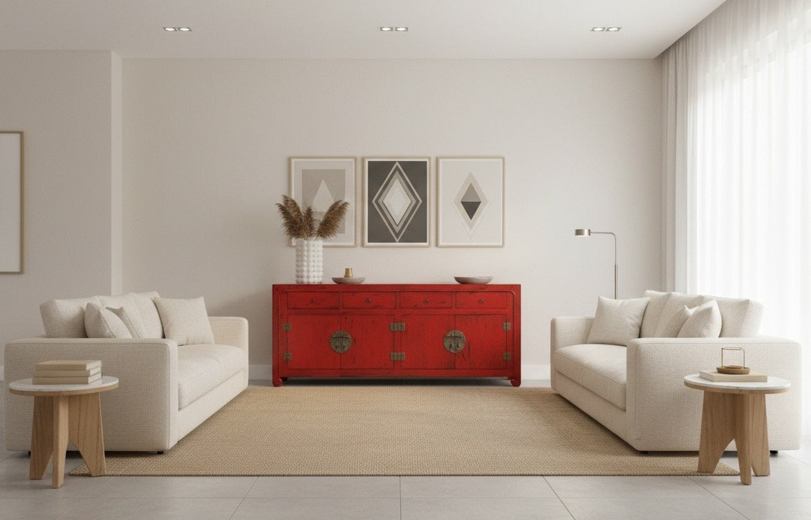 Aparador colonial asiático a medida 02/91