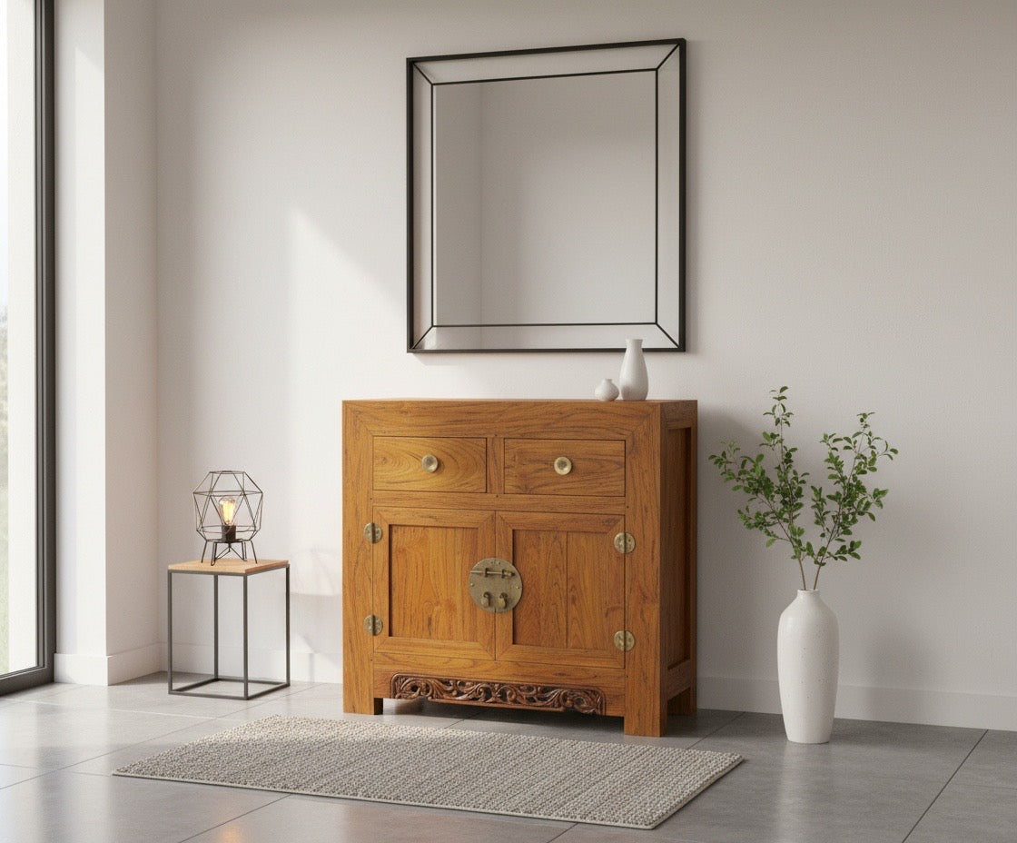 Aparador colonial asiatico a medida 05/91