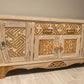 Mueble TV colonial asiático en madera de teca AM-21099
