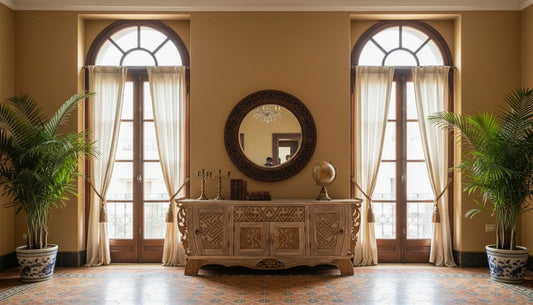 Aparador colonial asiático a medida 83/91