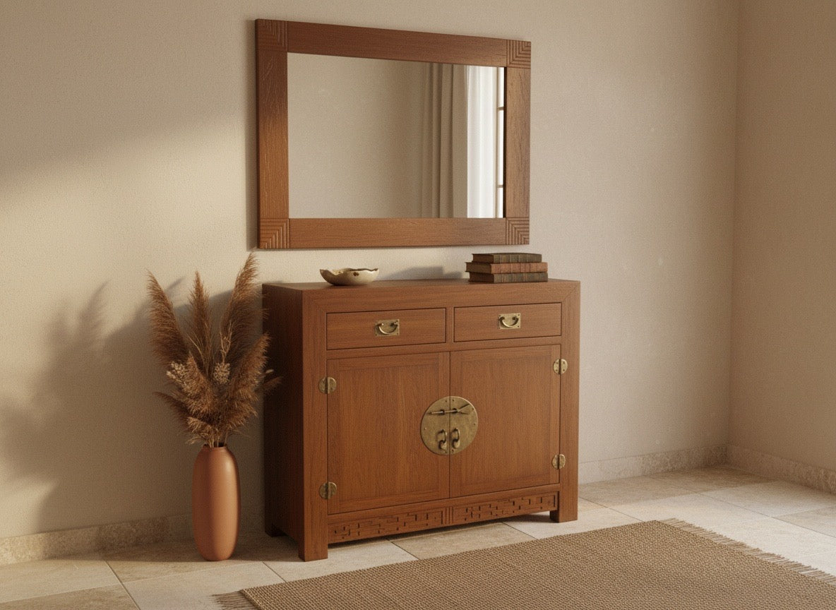 Aparador colonial asiatico a medida 05/91