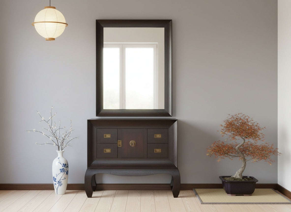 Aparador colonial asiático a medida 74/91