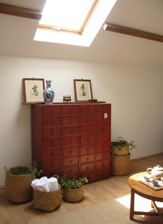 Aparador colonial asiático a medida 42/91