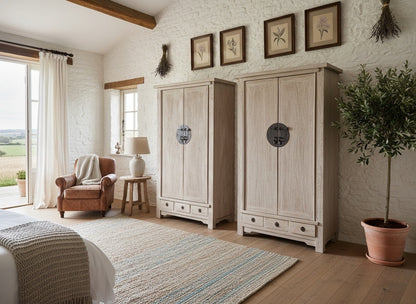 Armario a medida de estilo colonial-asiático - AM-14278