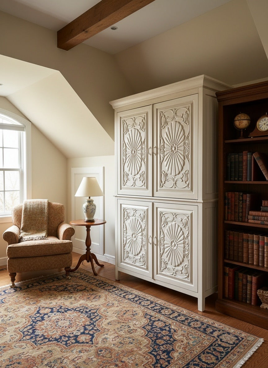 Armarios  colonial tallado a medida 07/61