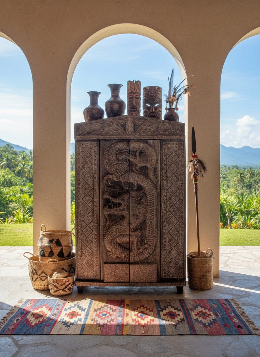 Armarios étnicos de Timor 58/61 AM-14274