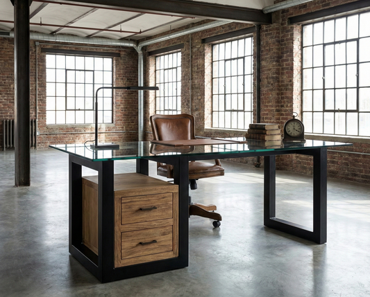 Escritorio industrial a medida  19/21