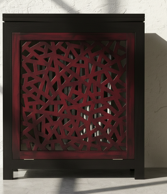 Cubrerradiador colonial asiático, a medida  AM-202404291747