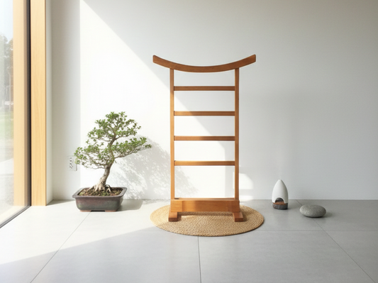 Perchero colonial asiático a medida AM923