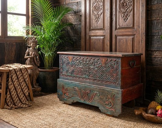 Baúl a medida javanés con ruedas  AM07/34