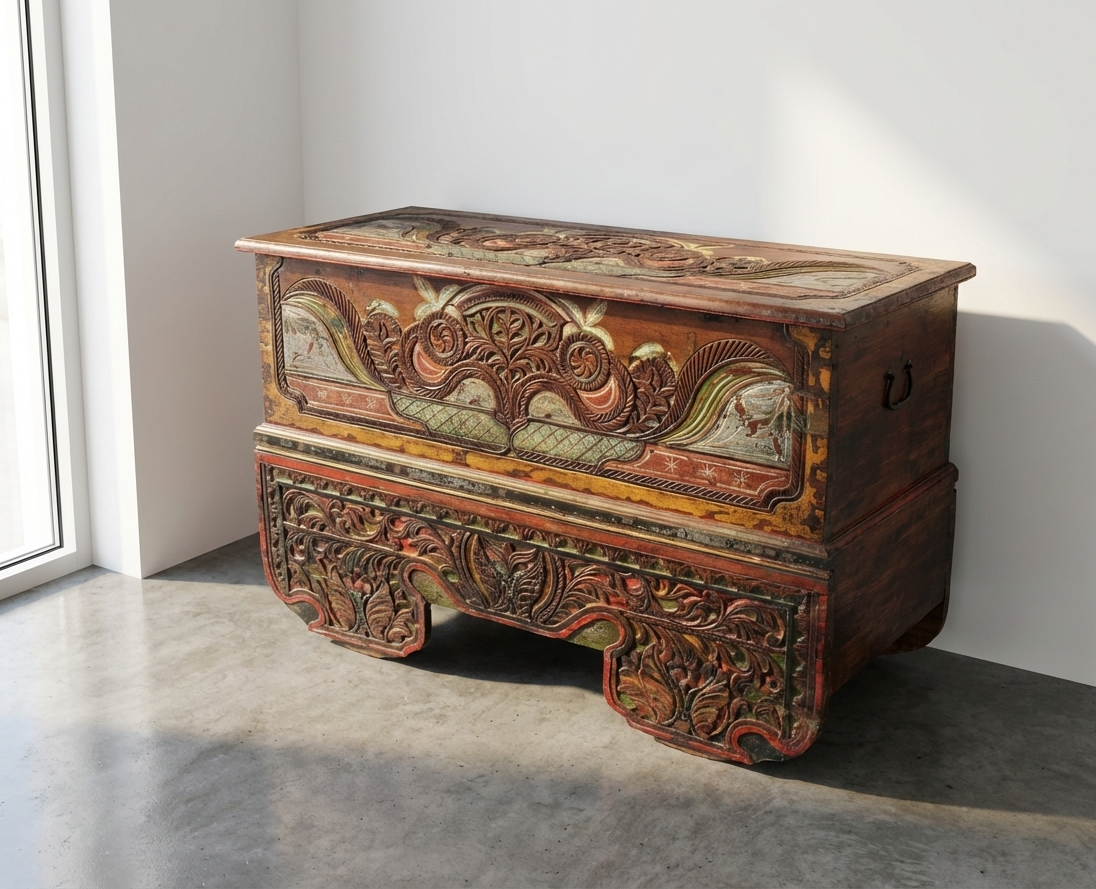 Baúl a medida teca  AM09/34