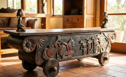 Baúl a medida javanés con ruedas AM05/34