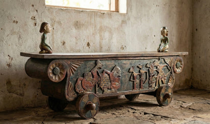 Baúl a medida javanés con ruedas AM05/34