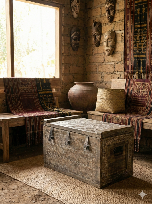 Baúl a medida madera roja Timor AM10/45