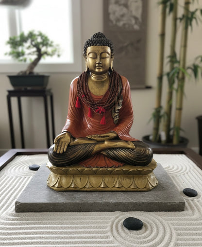 Budas y figuras de resina