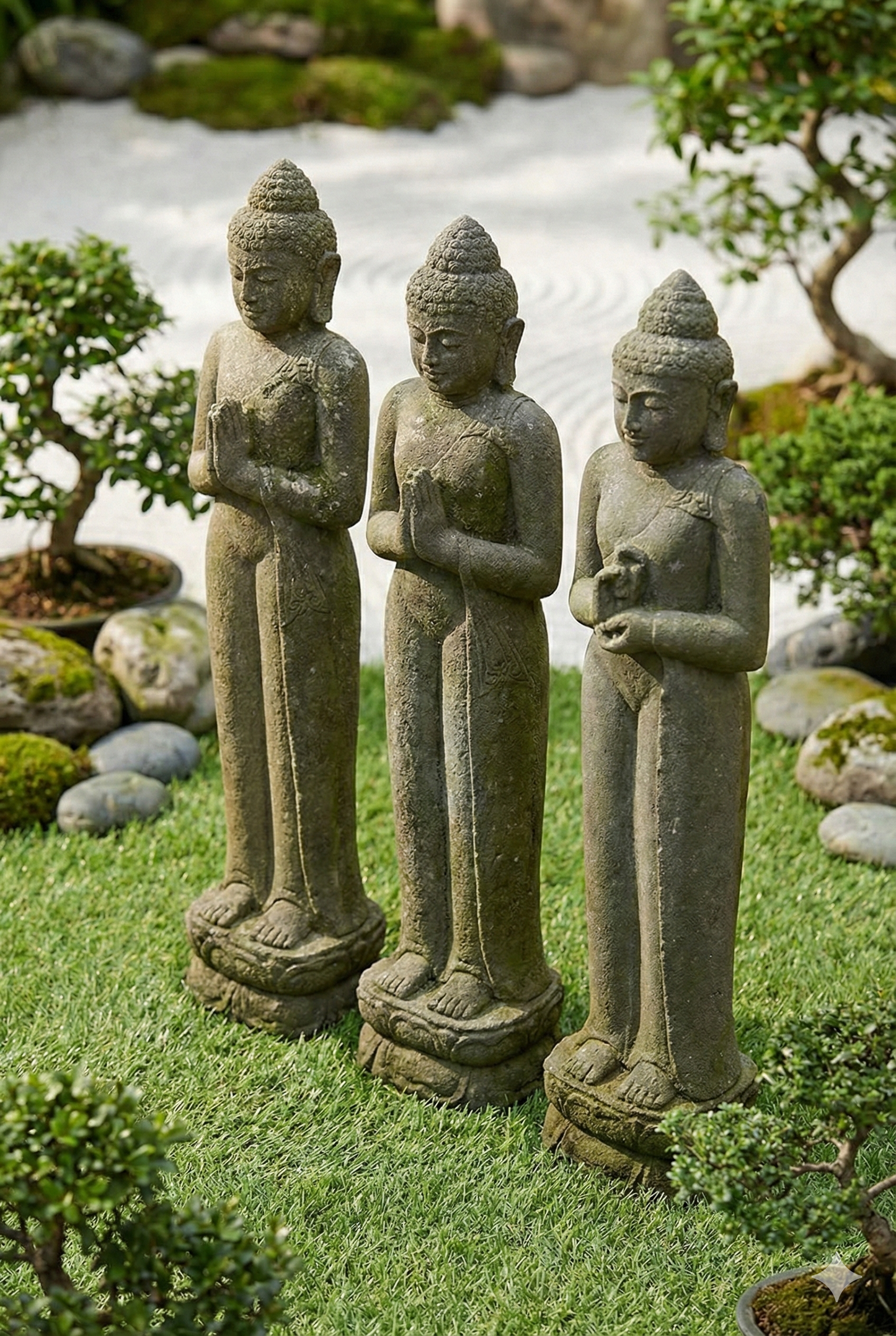 Budas de piedra a medida