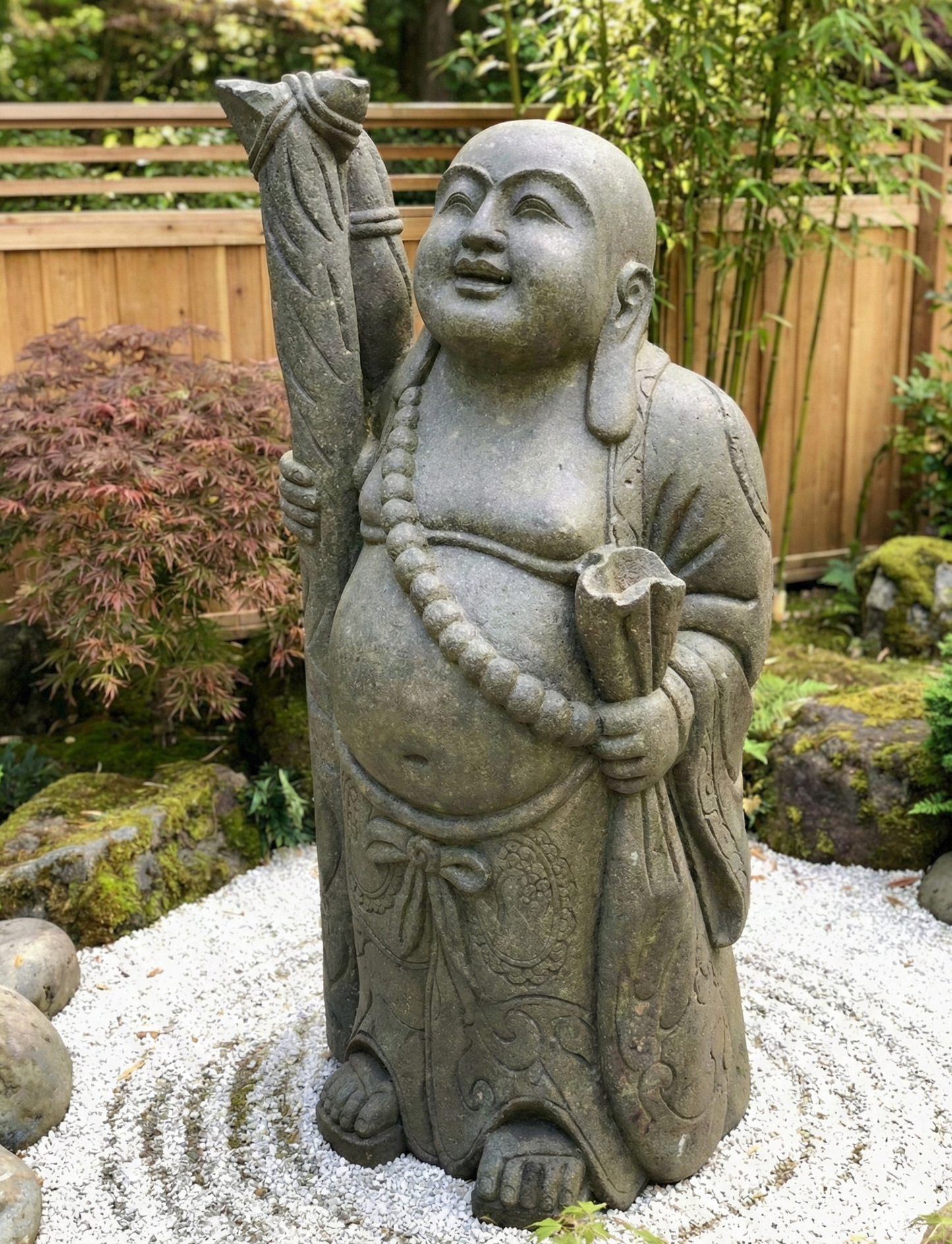 Budas de piedra a medida