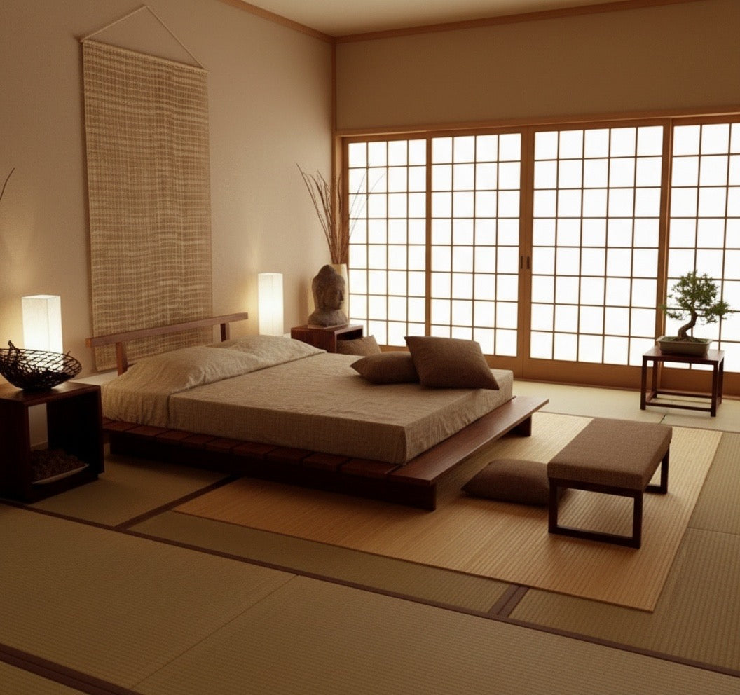 Cama japonesa teca a medida 13/61