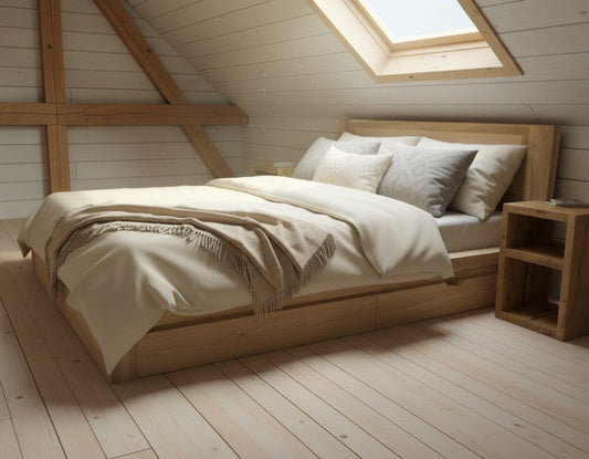 Cama colonial asiática a medida teca con o sin cajones 16/61