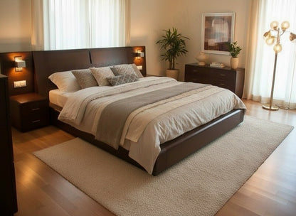 Cama colonial asiática a medida teca 05/61