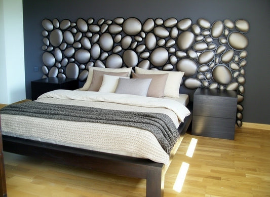 Cama colonial asiática a medida tapizada 29/61