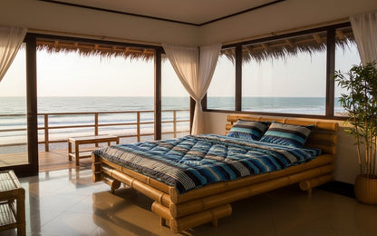 Cama colonial asiática a medida bambú 51/61