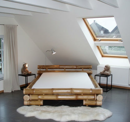 Cama colonial asiática a medida bambú 51/61