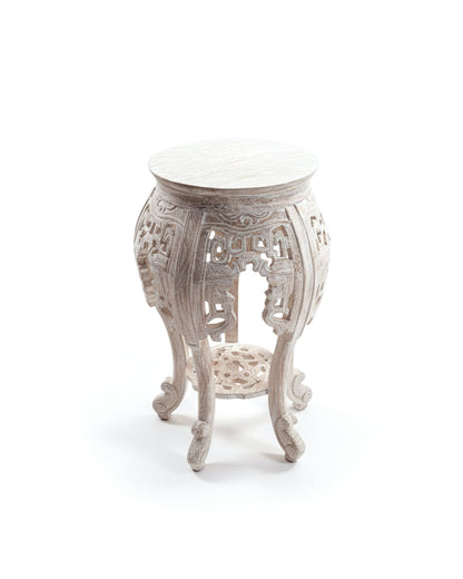 mesilla velador chino tallado AM2127